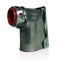 Connectors, 90°, Double "Snap-In", Insulated, AC(BX)-FMC-MC, Zinc Die Cast