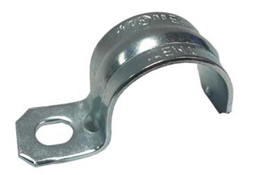 Straps, One Hole, Conduit for EMT, Steel