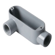 Conduit Body, RIGID/IMC, Type LR, Aluminum