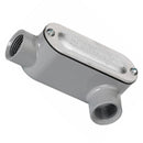 Conduit Body, RIGID, Type LL, w/Cover & Gasket, Aluminum