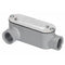 Conduit Body, RIGID, Type LR, w/Cover & Gasket, Aluminum