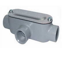 Conduit Body, RIGID, Type T, w/Cover & Gasket, Aluminum