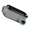 Conduit Body, RIGID, Type LRL, w/Cover & Gasket, Aluminum