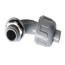Liquid Tight Connectors, Non-Metallic, 90°, PVC