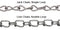 Chain, Single Loop & Double Loop, Steel