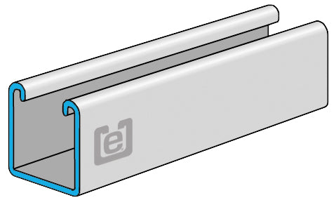 eSTRUT™ Cold Form Strut Channel, 14 Gauge, 1-5/8" x 1-5/8"