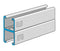eSTRUT™ Cold Form Strut Channel, 12 Gauge, 1-5/8" x 2"