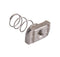 Nut Spring , Regular, Threaded Rod, Stainless Steel