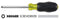 Square-Recess Screw Drivers, with Cushioned Grip & Handle ID