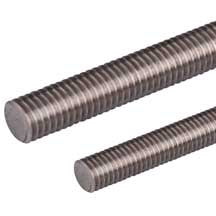 Threaded Rod, Continuous, Stainless Steel & Steel